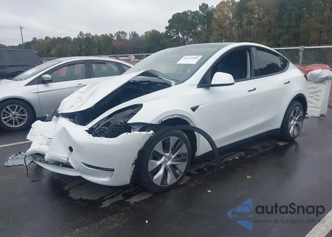 2023 Tesla Model Y Awd/Long Range Dual Motor All-Wheel Drive from USA, damaged, VIN 7SAYGDEE0PF614667